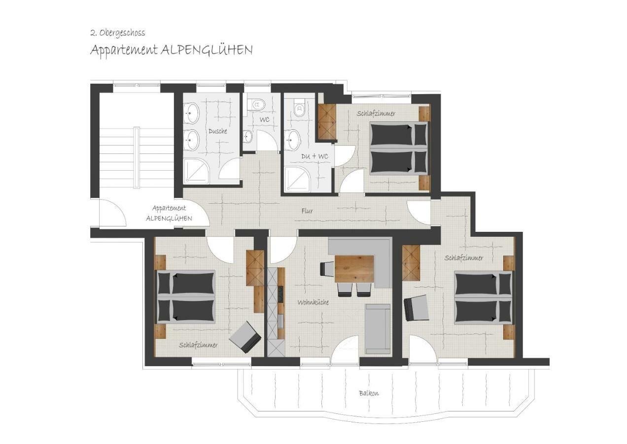 Appartement Ahornblick Schwendau Dış mekan fotoğraf
